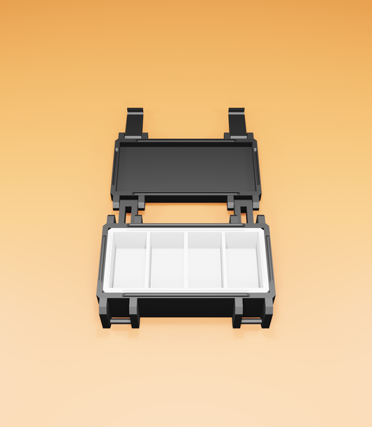 Storage Box with Stackable Inserts (Print-in-Place)