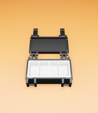 Storage Box with Stackable Inserts (Print-in-Place)